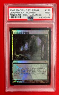 Foil】《新緑の地下墓地/Verdant Catacombs》[ZEN] 土地R | 日本