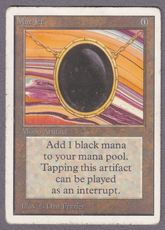 Mox Jet　プレイマット Mox Jet Playmat MTG Play Mat SIGNED by Dan Frazier OFFICIAL