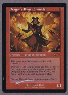 委託商品】【Foil】《ドラゴンの怒りの媒介者/Dragon's Rage Channeler