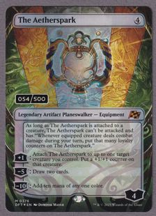 ダブルレインボウ・Foil】(376)□ボーダーレス□《霊気灯/The