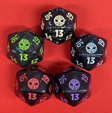 MTG スピンダウン・ライフカウンター 20面 5種セット(マジック：ザ