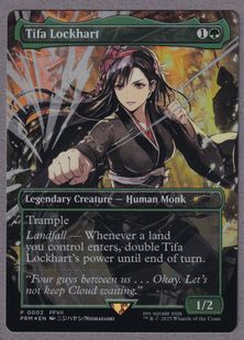 MTG FF ティファ・ロックハート ボーダーレス サージfoil 3枚 委託商品】【Foil】□ボーダーレス□《ティファ・ロックハート