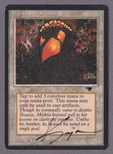 委託商品】《Mishra's Workshop》[ATQ] 土地 SP- Signed | 日本最大級