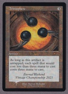 委託商品】【Foil】《三なる宝球/Trinisphere》(Eternal Weekend)[流星