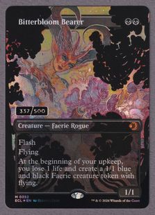 ダブルレインボウ・Foil】(352)□ボーダーレス□《苦花を携える者