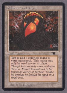 委託商品】《Mishra's Workshop》[ATQ] 土地R SP | 日本最大級 MTG通販