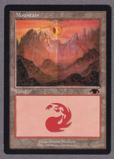 状態良好　グルランド　山　MTG guru land 山/Mountain》[Guruランド] 土地 | 日本最大級 MTG通販サイト「晴れる屋」