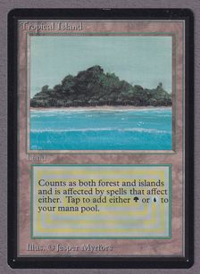 委託商品】《Tropical Island》[LEB] 土地R SP | 日本最大級 MTG通販