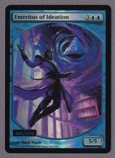 ダブルレインボウ・Foil】(306)□フルアート□《観念の名誉教授
