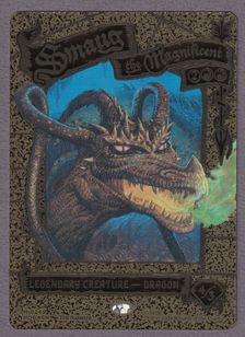 壮大なる者、スマウグ　Smaug the Magnificent Foil】(249)□きらめく黄金□《壮大なる者、スマウグ/Smaug the