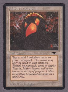 マジック：ザ・ギャザリング Mishra's Workshop MTG 委託商品】《Mishra's Workshop》[ATQ] MP Inked | 日本最大級 MTG通販